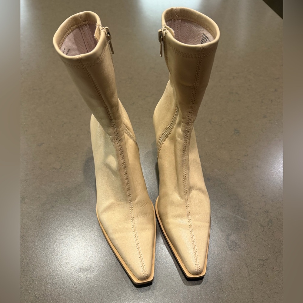 Steve Madden Women's Brianne Mid-Heel Dress Booties Sz: 6.5 - Picture 6 of 13